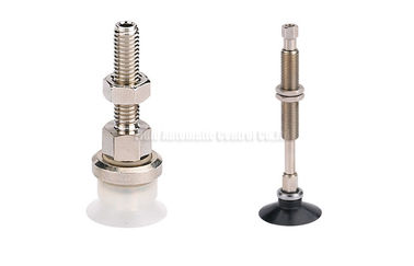 AZPT 시리즈 2mm - 50mm Rc1/8 커넥터 및 레벨 보상기와 함께 진공 패드 6mm 버퍼 스트로크