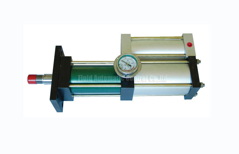 63mm 출력 전력 3T 두 배 임시 공기 유압 승압기 실린더 30MPa 유압 내구시간